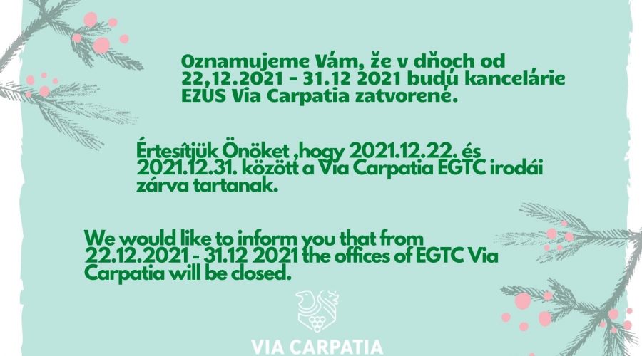 oznam vianoceee